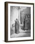 The Widow's Mite, Engraved by L. Dumont, C.1868-Gustave Doré-Framed Giclee Print