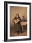 The Widowed Guitar Player, 1865-Vasili Grigorevich Perov-Framed Giclee Print