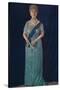 'The Widowed Queen: Her Majesty Queen Mary', 1936-Unknown-Stretched Canvas