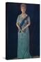 'The Widowed Queen: Her Majesty Queen Mary', 1936-Unknown-Stretched Canvas