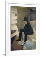 The Widower-Jean Louis Forain-Framed Giclee Print