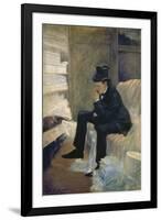 The Widower-Jean Louis Forain-Framed Giclee Print