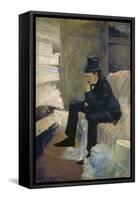 The Widower-Jean Louis Forain-Framed Stretched Canvas