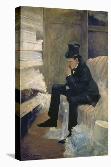 The Widower-Jean Louis Forain-Stretched Canvas
