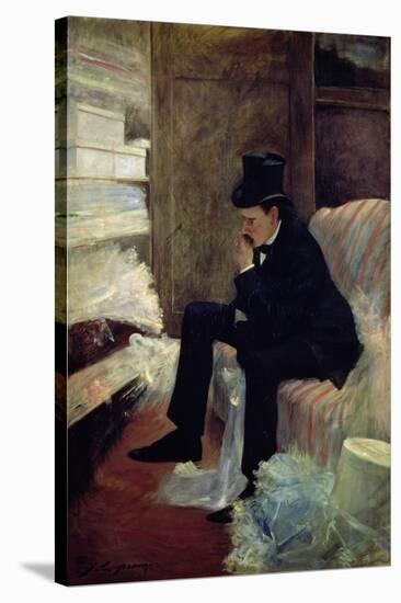 The Widower-Jean Louis Forain-Stretched Canvas