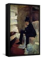 The Widower-Jean Louis Forain-Framed Stretched Canvas