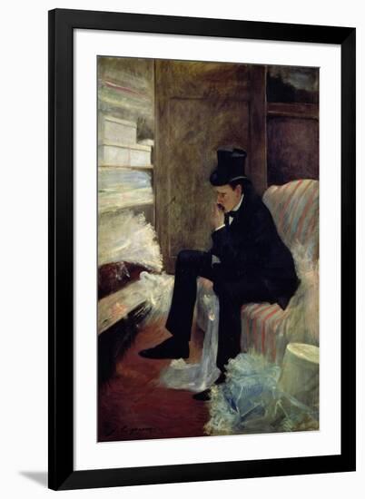 The Widower-Jean Louis Forain-Framed Giclee Print