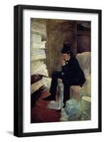 The Widower-Jean Louis Forain-Framed Giclee Print