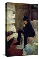 The Widower-Jean Louis Forain-Stretched Canvas