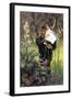 The Widower-James Tissot-Framed Art Print