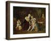 The Wieland Family-Gustav Wilhelm Kraus-Framed Giclee Print