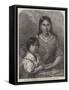 The Wife and Child of Osceola, the Last of the Seminole Indian Chiefs-null-Framed Stretched Canvas