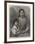 The Wife and Child of Osceola, the Last of the Seminole Indian Chiefs-null-Framed Giclee Print