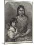 The Wife and Child of Osceola, the Last of the Seminole Indian Chiefs-null-Mounted Giclee Print