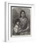 The Wife and Child of Osceola, the Last of the Seminole Indian Chiefs-null-Framed Giclee Print