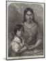The Wife and Child of Osceola, the Last of the Seminole Indian Chiefs-null-Mounted Giclee Print