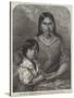 The Wife and Child of Osceola, the Last of the Seminole Indian Chiefs-null-Stretched Canvas