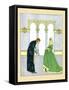 The Wife And Servant-Maud & Miska Petersham-Framed Stretched Canvas