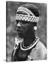 The Wife of an Angoni Chieftain, Mozambique, Africa, 1936-null-Stretched Canvas