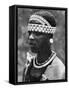 The Wife of an Angoni Chieftain, Mozambique, Africa, 1936-null-Framed Stretched Canvas