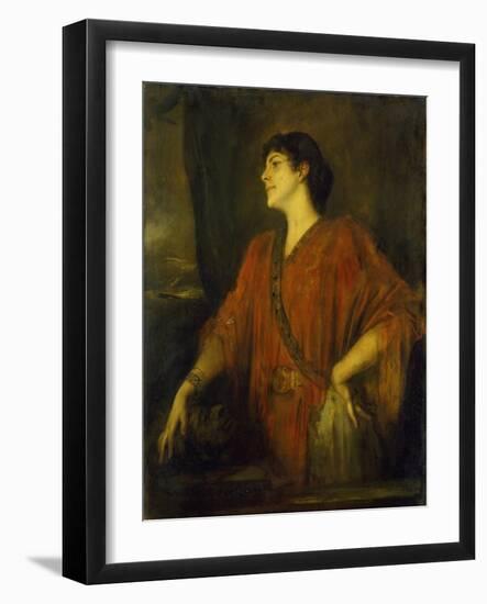 The Wife of Franz von Stuck as Salome. 1894-Franz Von Lenbach-Framed Giclee Print