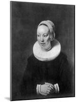 The Wife of Nicolas Berghem, 1647-Rembrandt van Rijn-Mounted Giclee Print