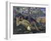 The Wife of the King-Paul Gauguin-Framed Giclee Print