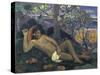 The Wife of the King-Paul Gauguin-Stretched Canvas