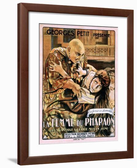 The Wife Of The Pharaoh - 1922-null-Framed Giclee Print