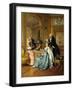 The Wig Maker by Emile-Pierre Metzmacher-Emile-Pierre Metzmacher-Framed Giclee Print