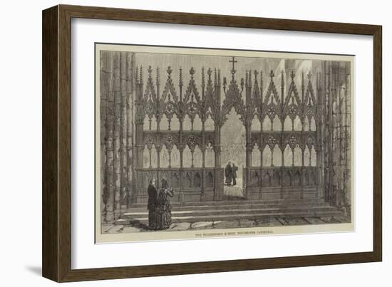 The Wilberforce Screen, Winchester Cathedral-null-Framed Giclee Print