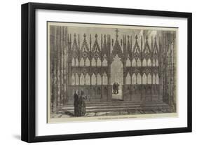 The Wilberforce Screen, Winchester Cathedral-null-Framed Giclee Print