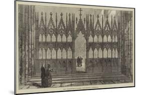 The Wilberforce Screen, Winchester Cathedral-null-Mounted Giclee Print