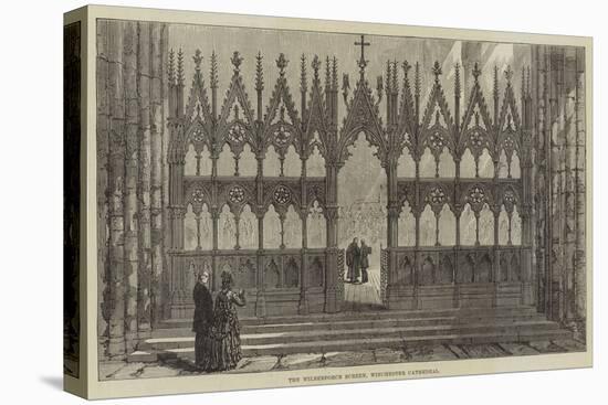 The Wilberforce Screen, Winchester Cathedral-null-Stretched Canvas