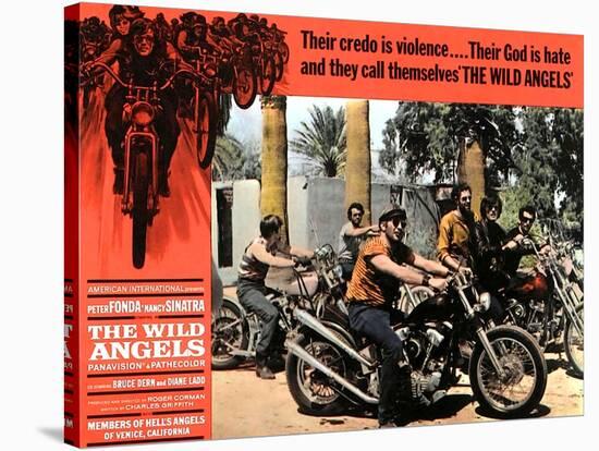 The Wild Angels, Peter Fonda, 1966-null-Stretched Canvas