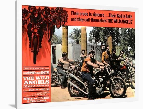 The Wild Angels, Peter Fonda, 1966-null-Framed Art Print