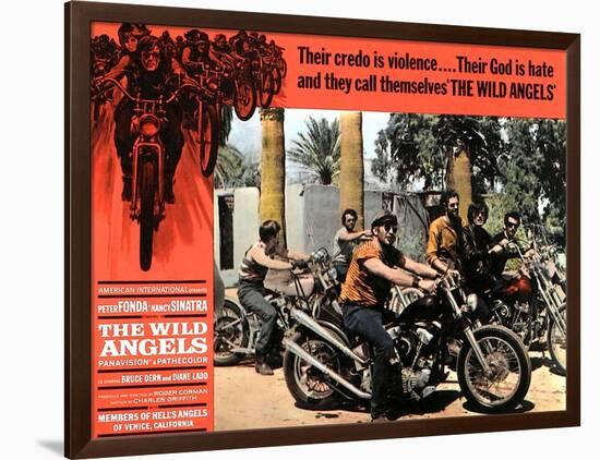 The Wild Angels, Peter Fonda, 1966-null-Framed Art Print