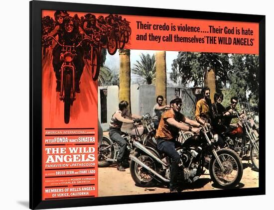 The Wild Angels, Peter Fonda, 1966-null-Framed Art Print
