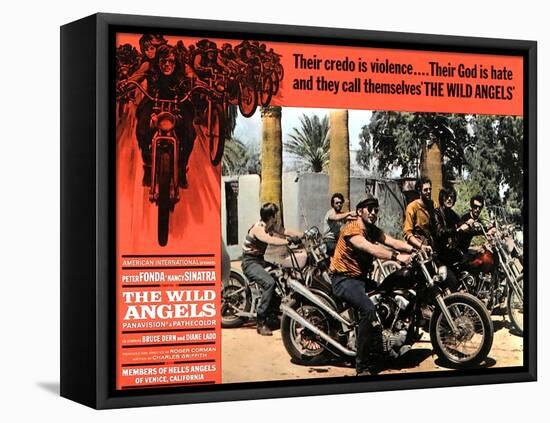 The Wild Angels, Peter Fonda, 1966-null-Framed Stretched Canvas