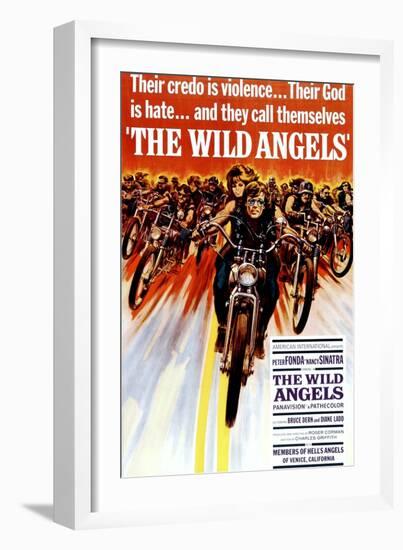 The Wild Angels, Peter Fonda, Nancy Sinatra, 1966-null-Framed Art Print