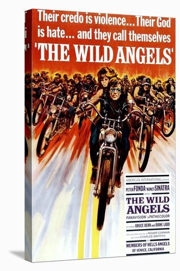 The Wild Angels, Peter Fonda, Nancy Sinatra, 1966-null-Stretched Canvas