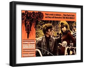 The Wild Angels, Peter Fonda, Nancy Sinatra, 1966-null-Framed Art Print