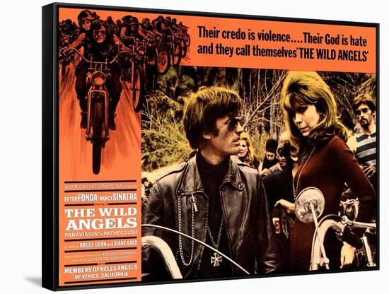 The Wild Angels, Peter Fonda, Nancy Sinatra, 1966-null-Framed Stretched Canvas