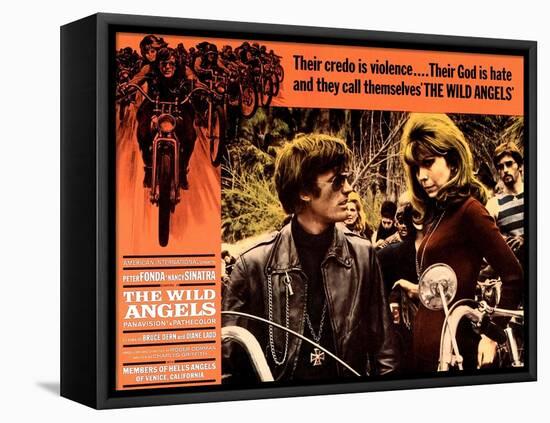 The Wild Angels, Peter Fonda, Nancy Sinatra, 1966-null-Framed Stretched Canvas