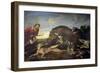 The Wild Boar Hunt, c.1640-Frans Snyders Or Snijders-Framed Giclee Print