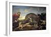 The Wild Boar Hunt, c.1640-Frans Snyders Or Snijders-Framed Giclee Print