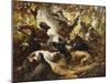 The Wild Boar Hunt-Ferdinand Wagner-Mounted Giclee Print