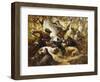 The Wild Boar Hunt-Ferdinand Wagner-Framed Giclee Print