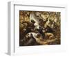 The Wild Boar Hunt-Ferdinand Wagner-Framed Giclee Print