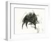 The Wild Boar, the River and the Two Mountains.-Leonardo Flores-Framed Premium Giclee Print